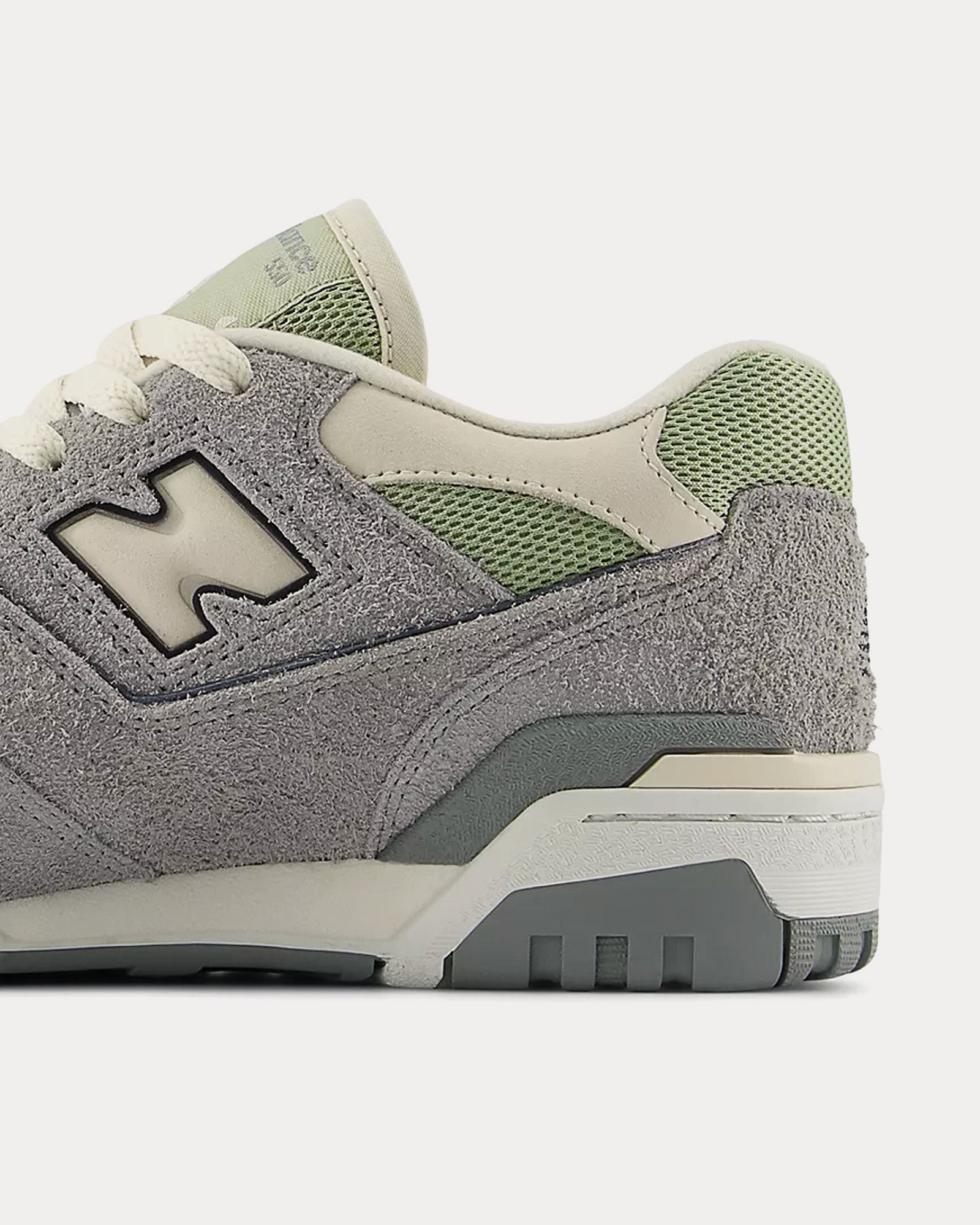 New Balance 550 Slate Grey / Olivine / Linen Low Top Sneakers - 3