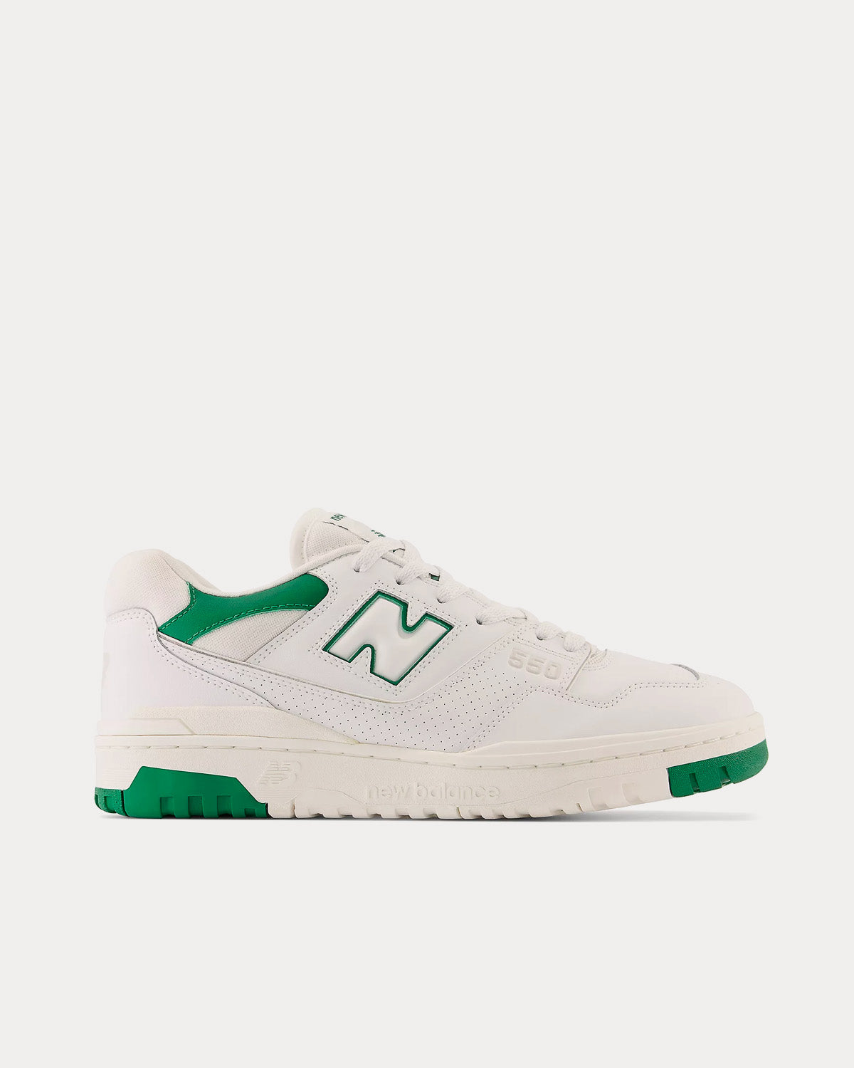 New Balance 550 White Classic Pine Summer Fog Low Top Sneakers Sneak in Peace