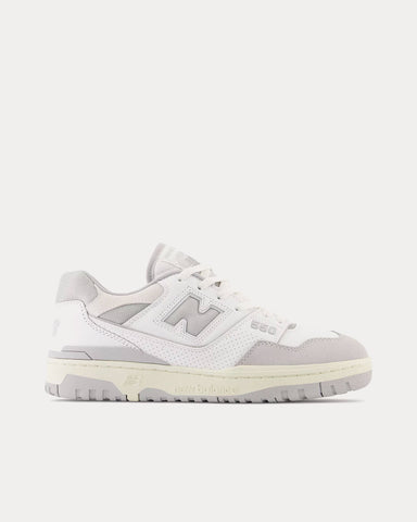 New Balance 550 White / Raincloud / Reflection Low Top Sneakers