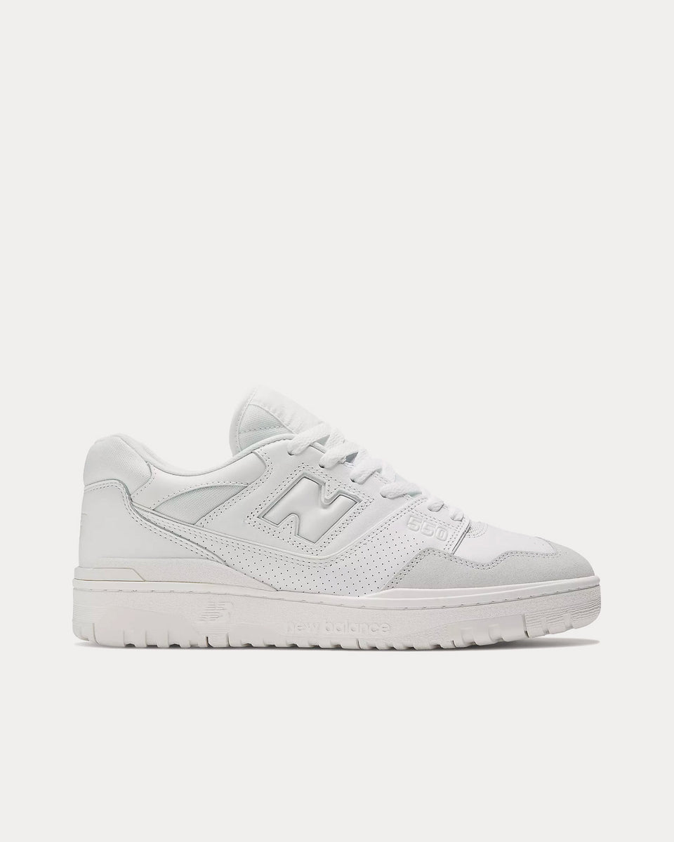 New Balance 550 White / Reflection / Rain Cloud Low Top Sneakers ...