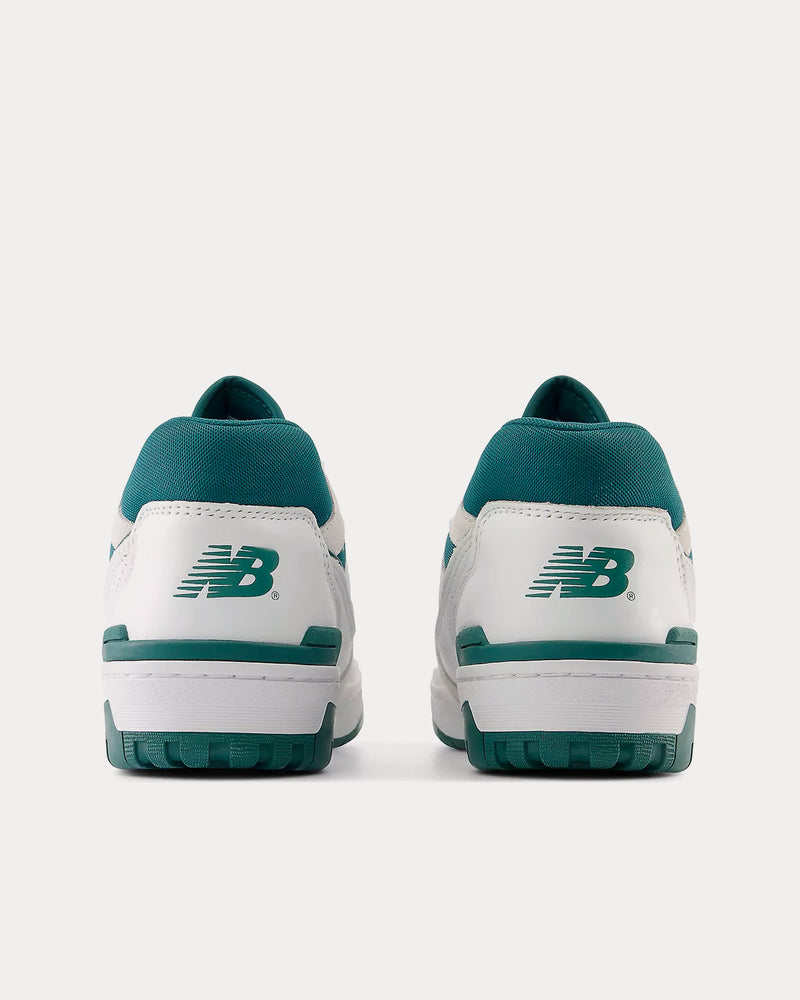 New Balance 550 White/ Vintage Teal Low Top Sneakers - 3