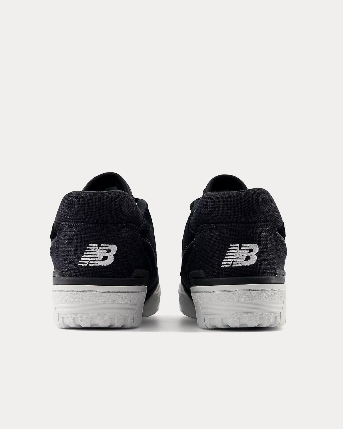 New Balance 550 Black / White Low Top Sneakers - 3