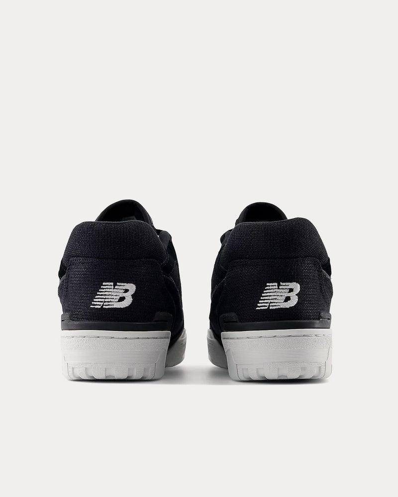 New Balance 550 Black / White Low Top Sneakers - 3