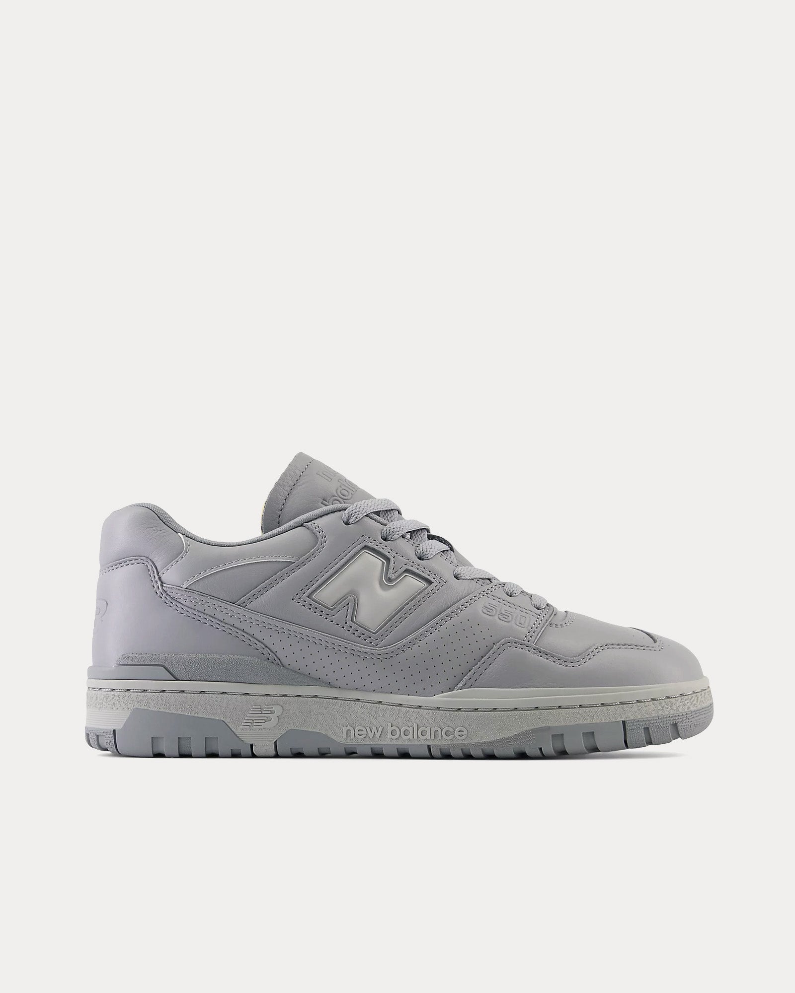 New Balance 550 Slate Grey / Concrete Low Top Sneakers - 1