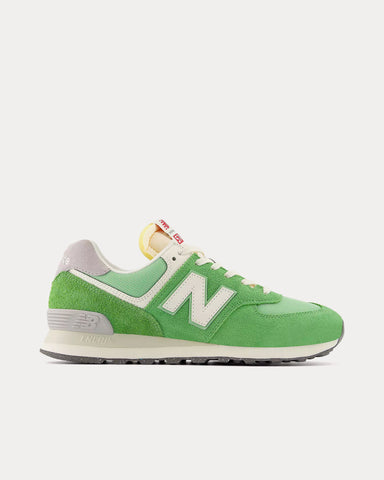 New Balance 574 Chive / Sea Salt Low Top Sneakers