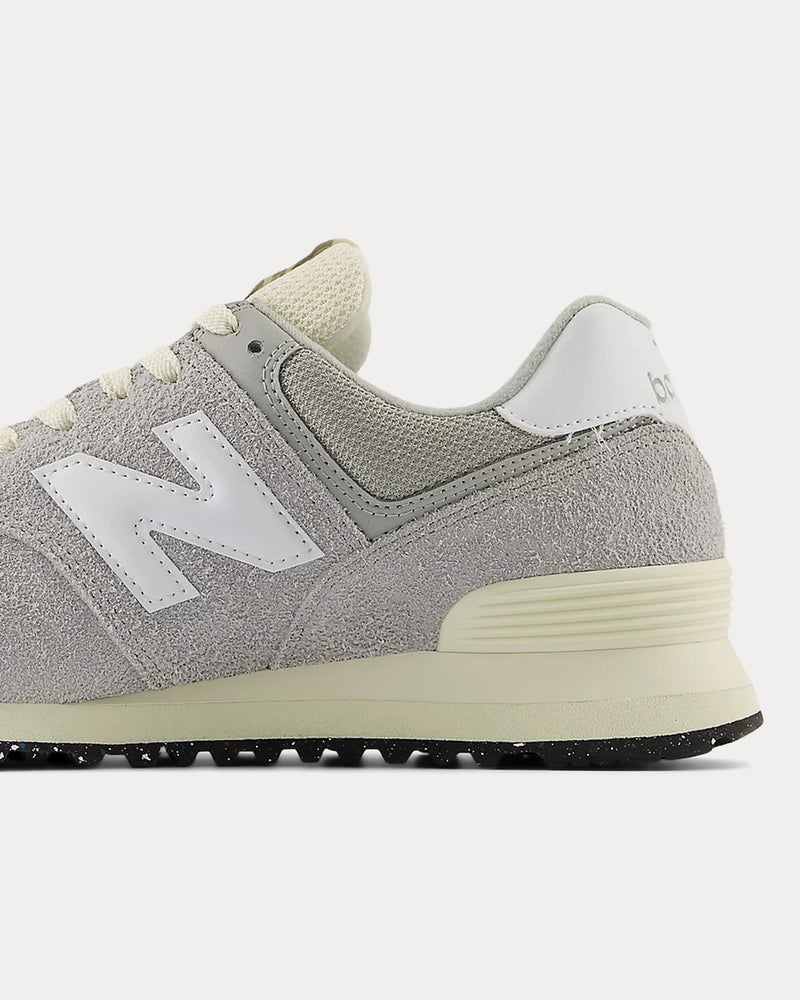 New Balance 574 Concrete / White / Angora Low Top Sneakers - 4