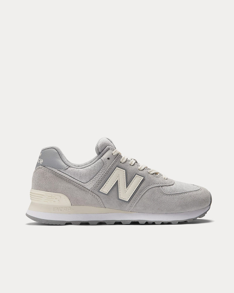 New Balance 574 Concrete / Angora / Grey 002 Low Top Sneakers - 1