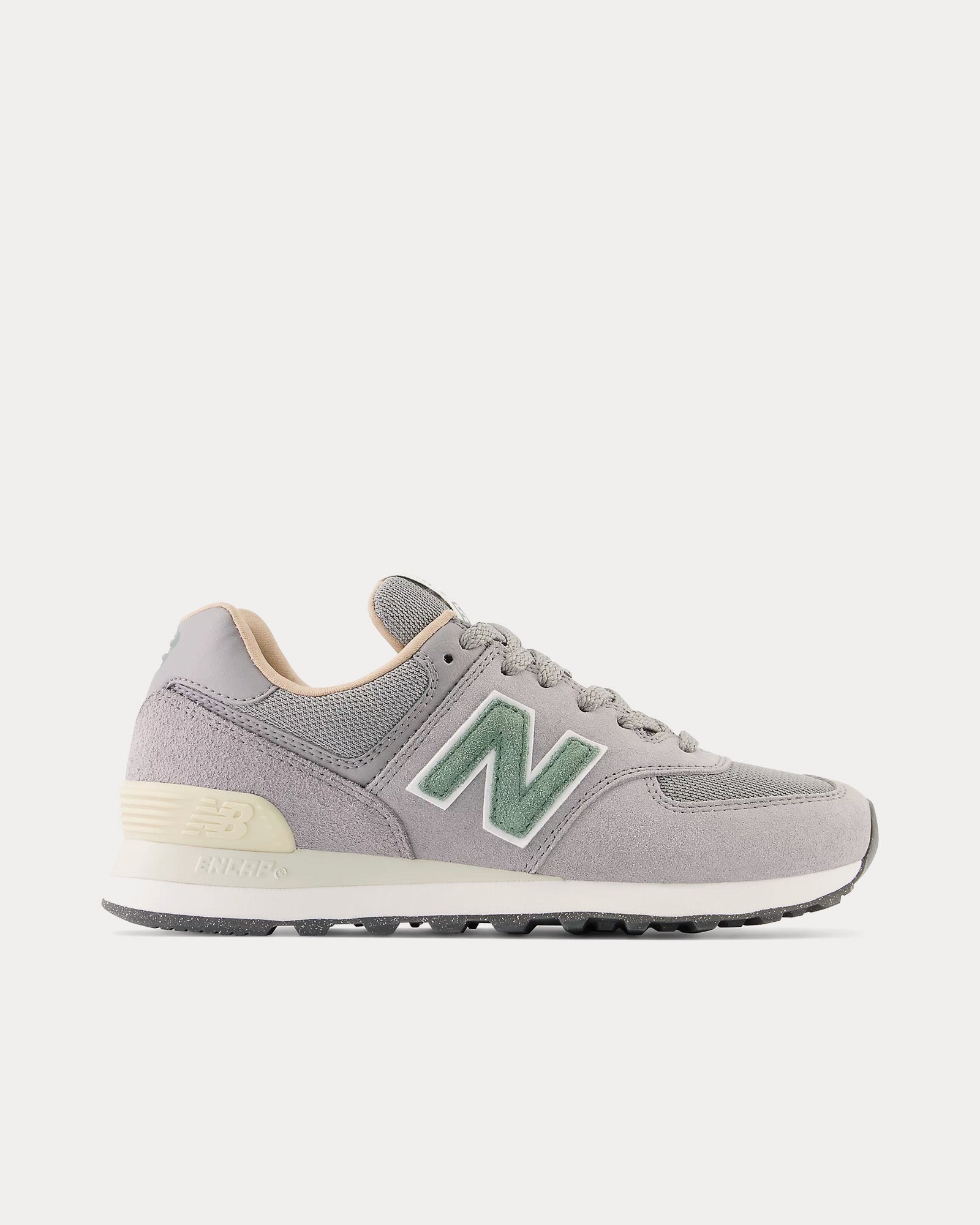 New Balance 574 Magnet / Dark Juniper / Mindful Grey Low Top Sneakers - 1