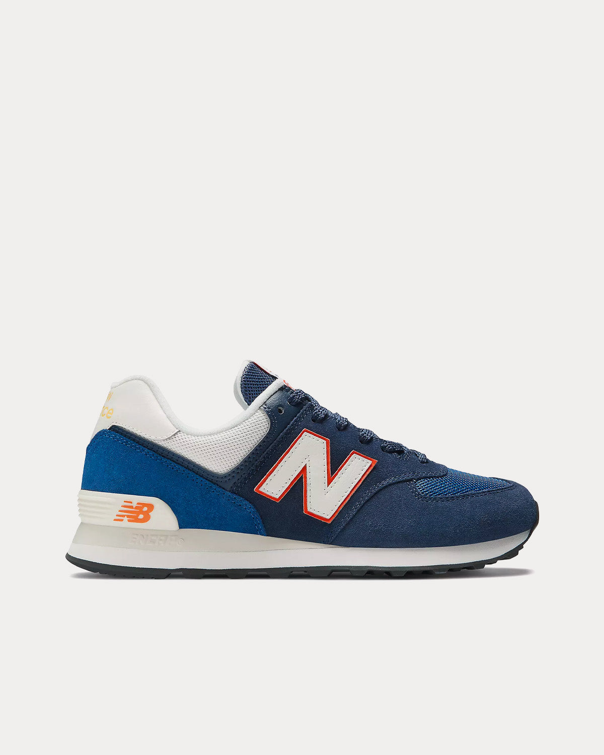 New Balance 574 Navy / Black Low Top Sneakers - 1