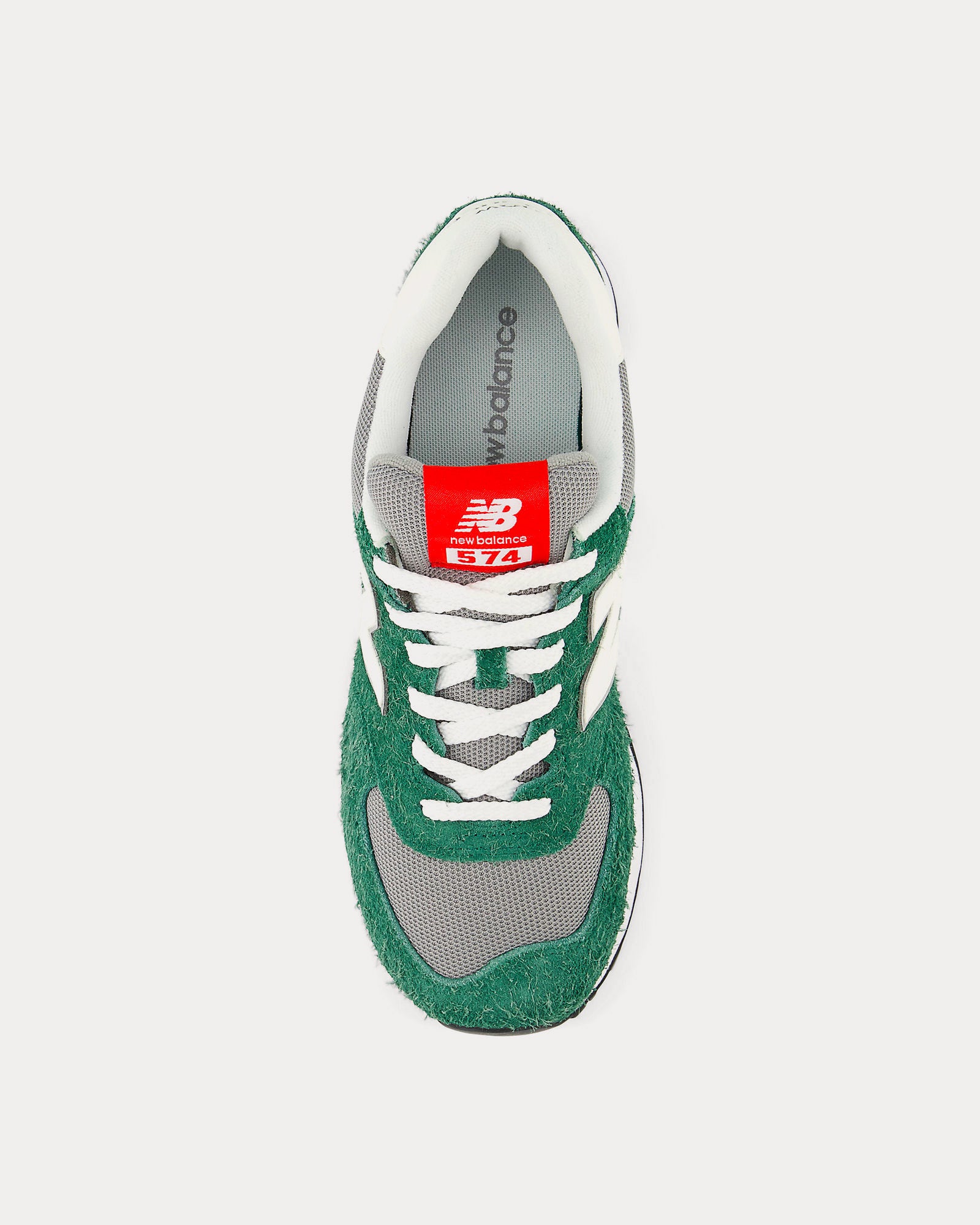 New Balance 574 Nightwatch Green / Sea Salt Low Top Sneakers - 2