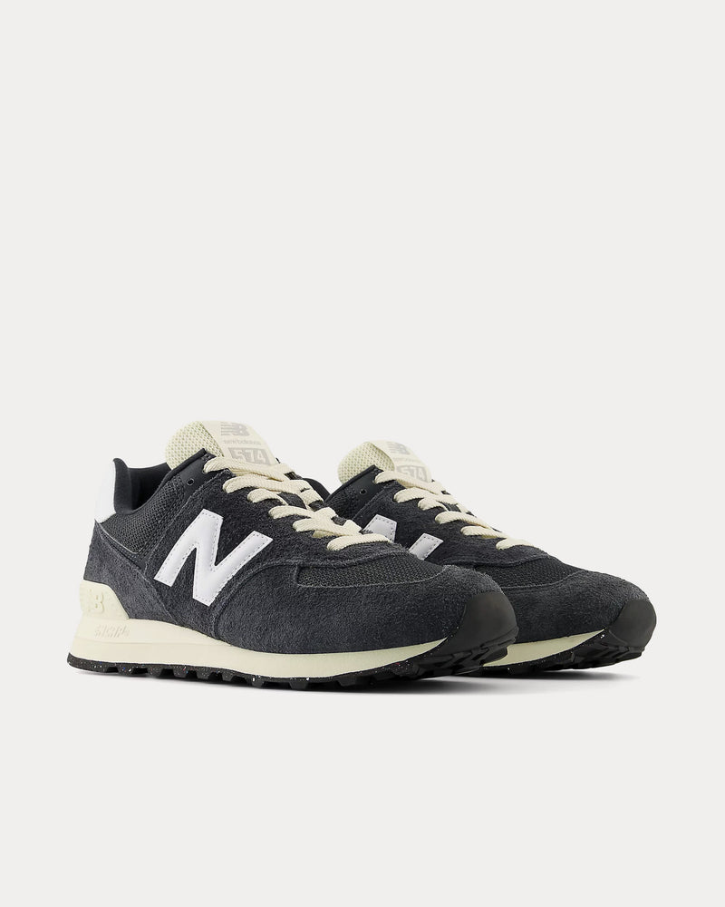 New Balance 574 Phantom / Angora / Black Low Top Sneakers - 3