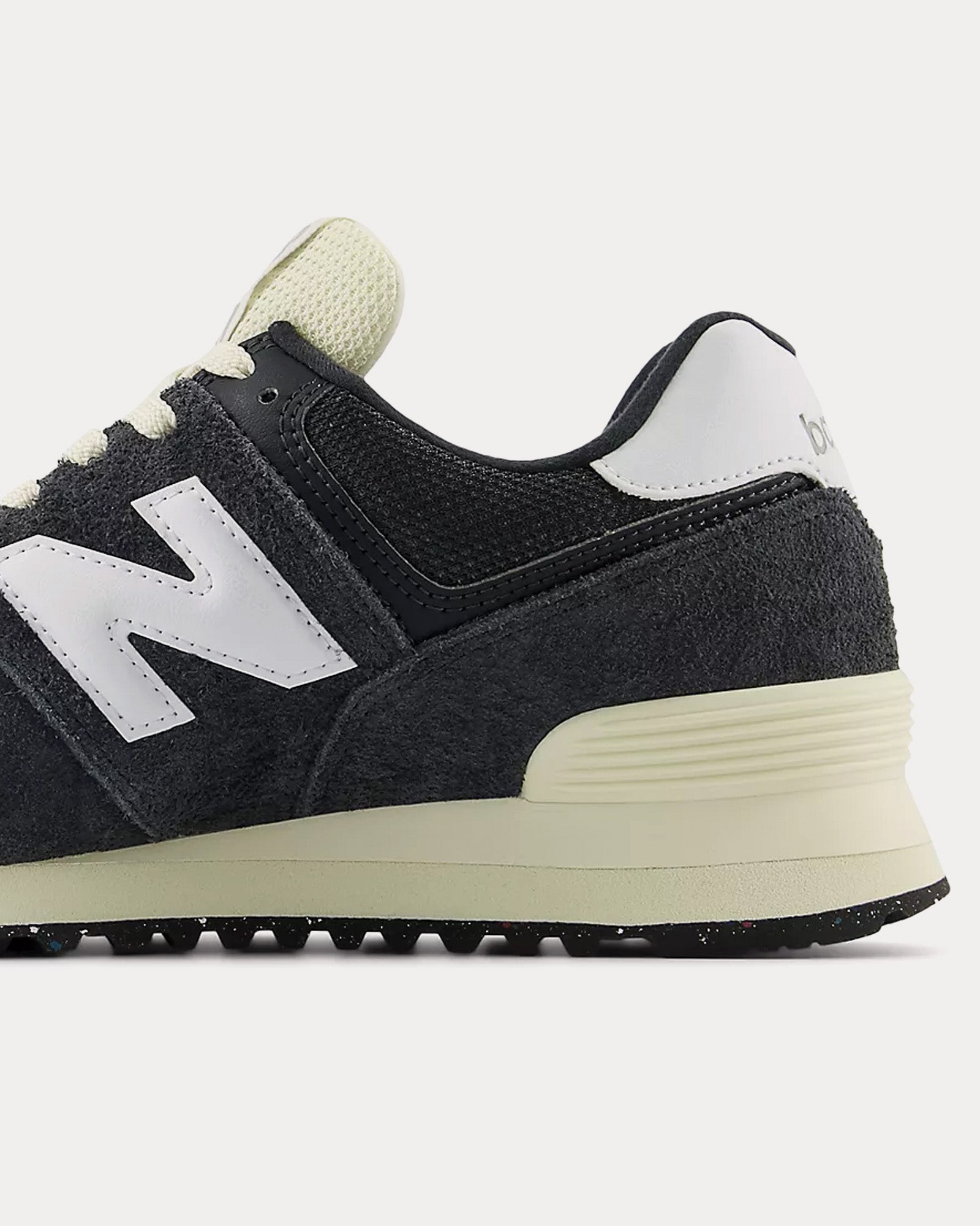 New Balance 574 Phantom / Angora / Black Low Top Sneakers - 5