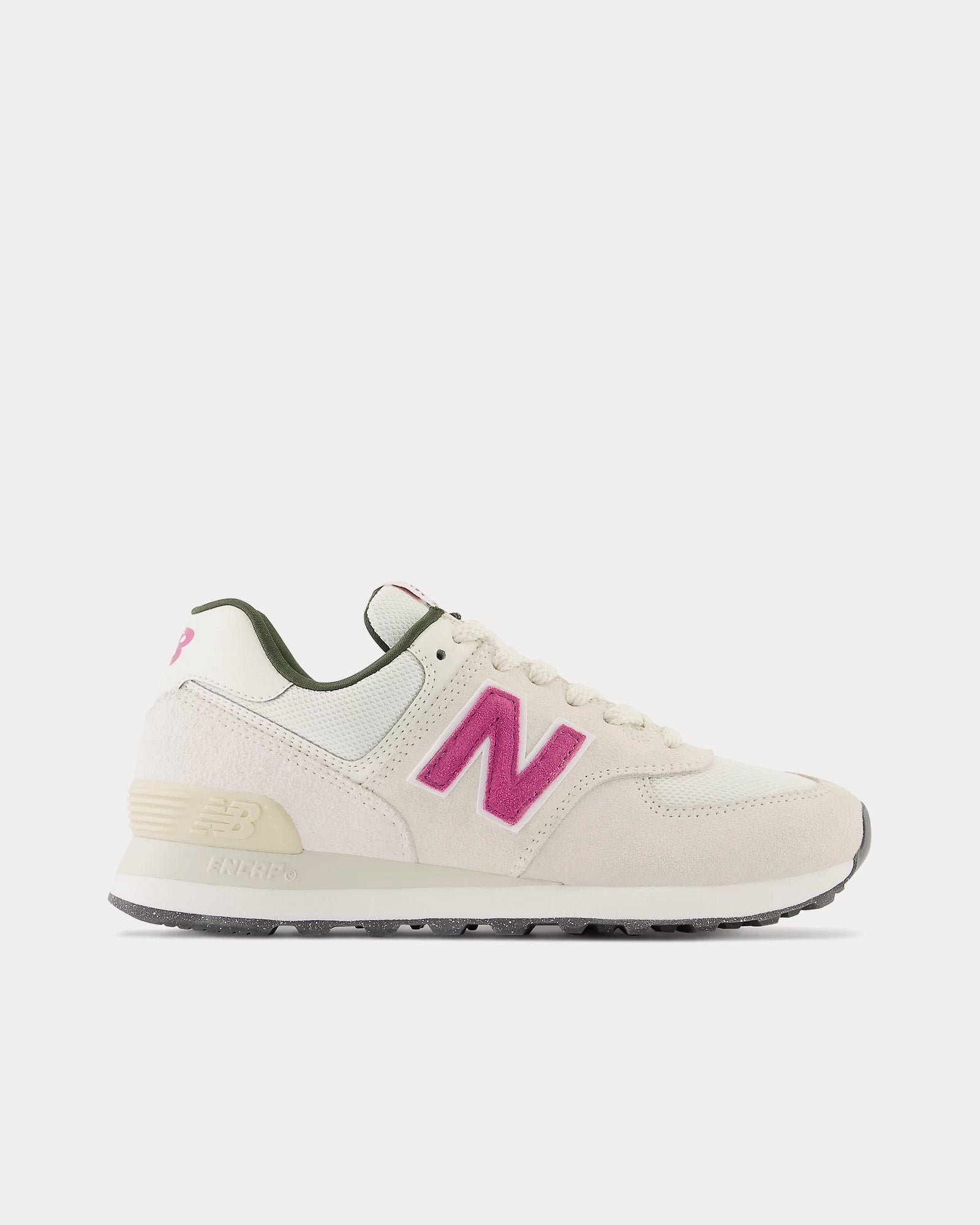 New Balance 574 Sea Salt / Scorpio / Kombu Low Top Sneakers - 1