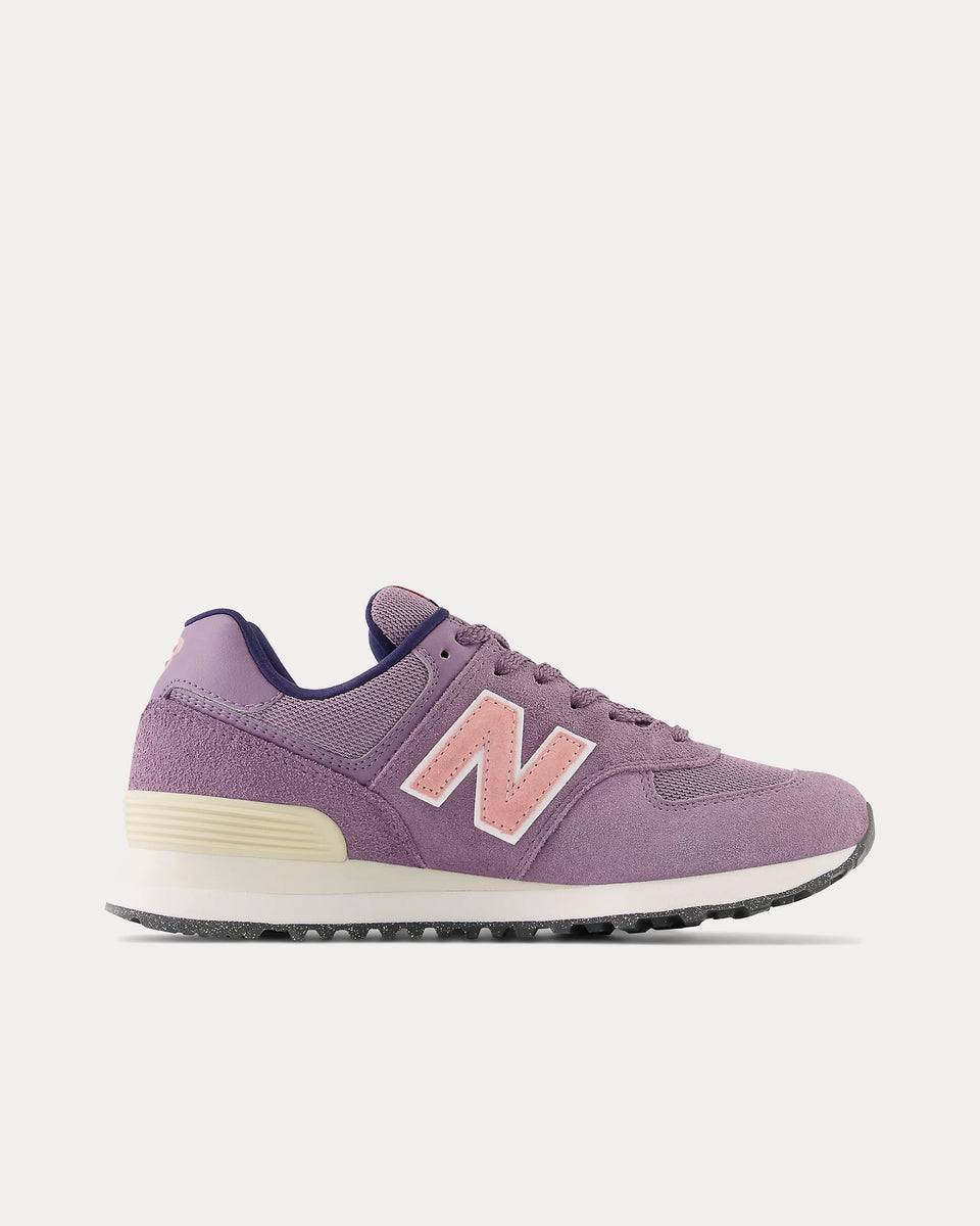 New Balance 574 Shadow / Pink Moon / Team Navy Low Top Sneakers - Sneak ...