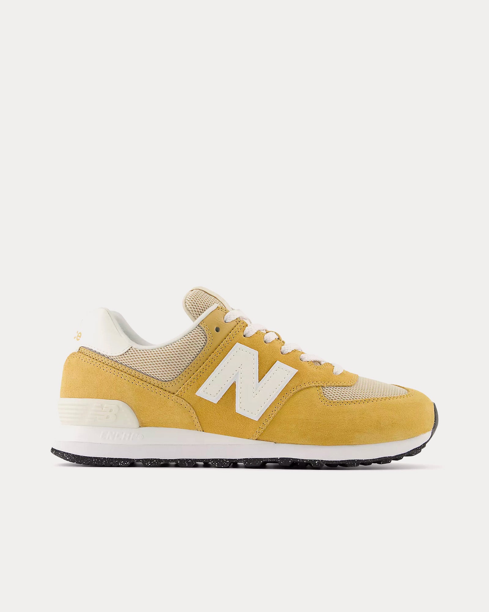 574 new balance yellow best sale