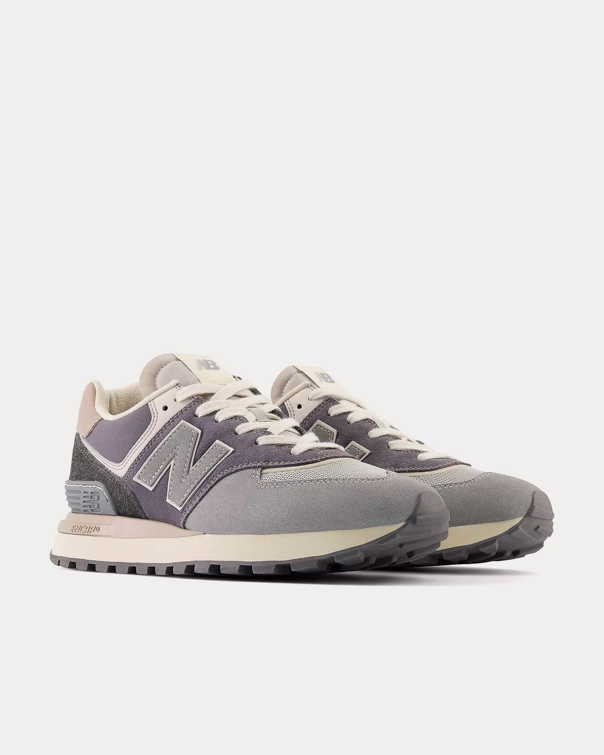 New Balance 574 Grey Low Top Sneakers - 3