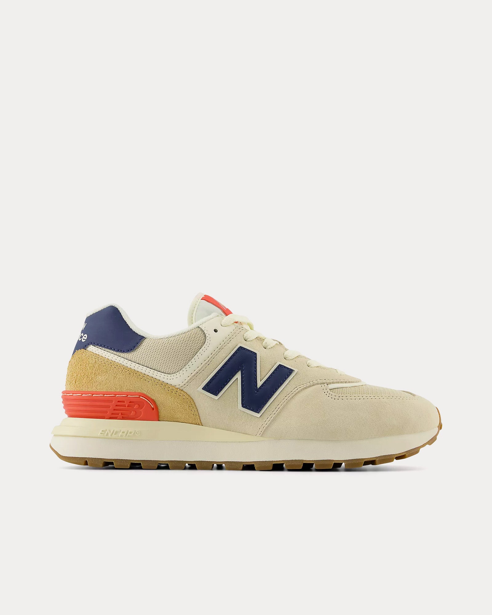 New Balance 574 Legacy Grey / Navy Low Top Sneakers - 1