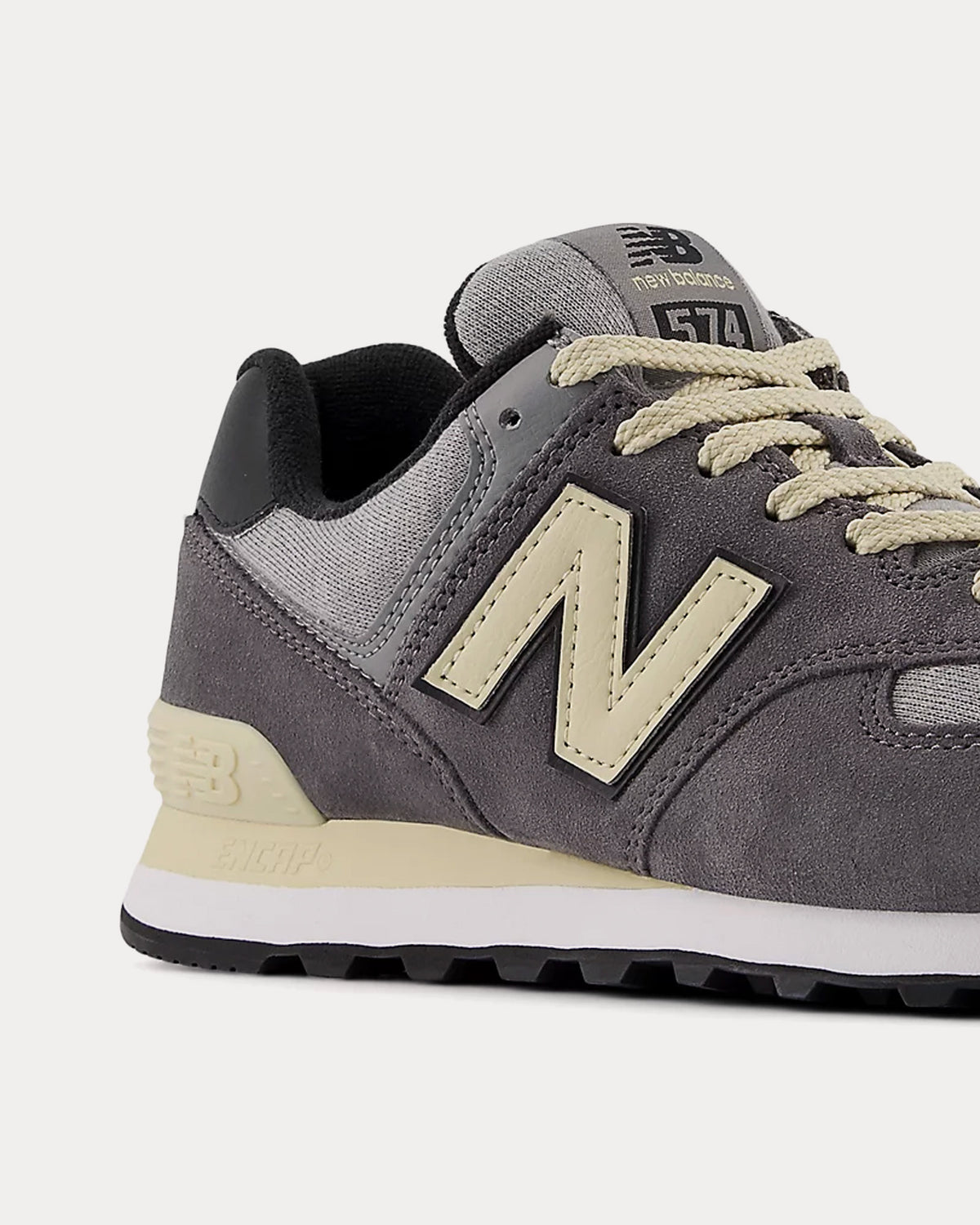 new balance 574 core sneakers damen sandstone weiß