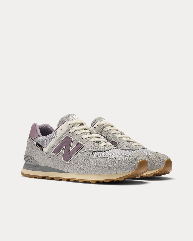 New Balance 574 Rain Cloud / Grey Low Top Sneakers - 3