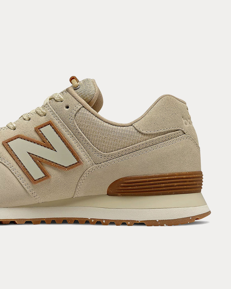 New Balance 574 'Wabi Sabi' Bone / Turtledove Low Top Sneakers - 3