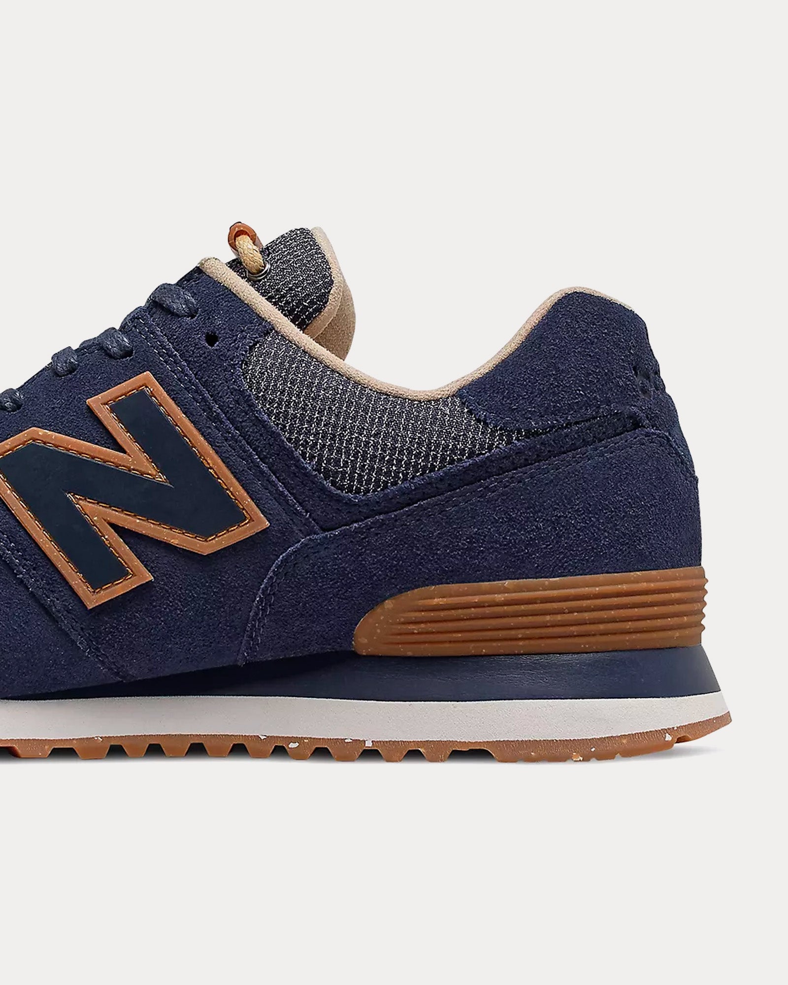 New Balance 574 'Wabi Sabi' Natural Indigo / Incense Low Top Sneakers - 3