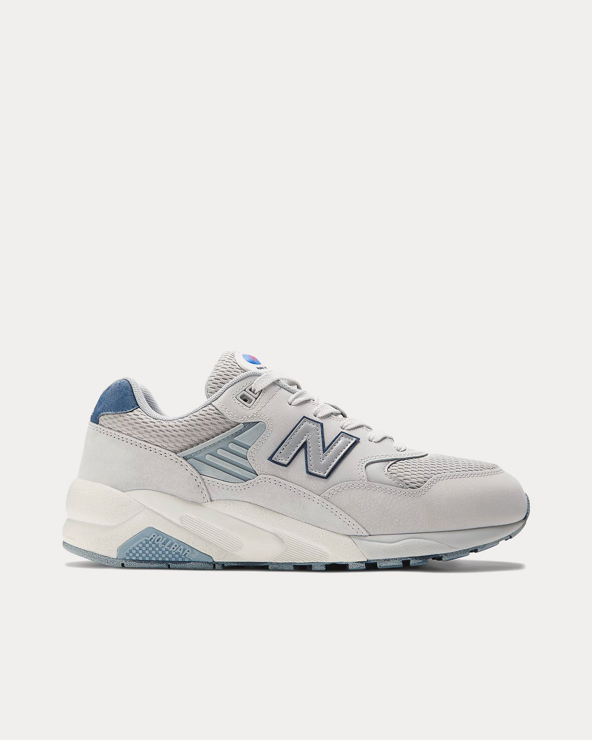 New Balance 580 'Grey Day' Raincloud / NB Navy / Silver Metallic