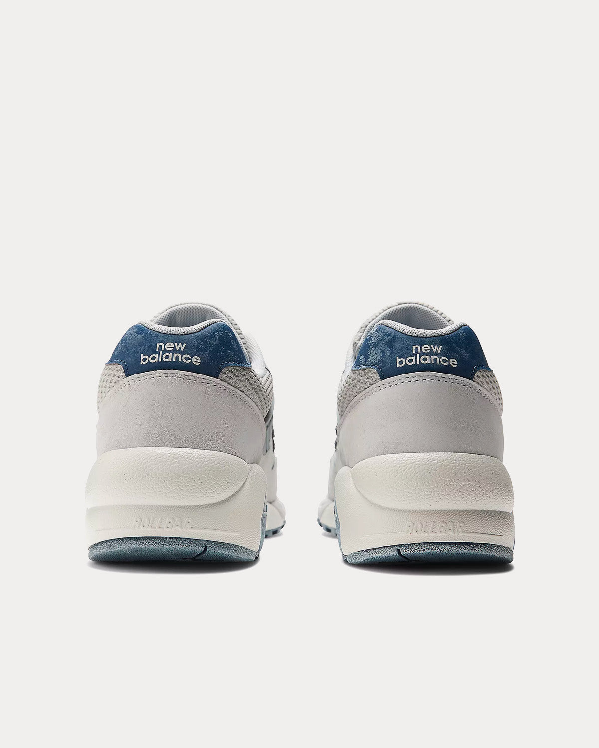 New Balance 580 'Grey Day'  Raincloud / NB Navy / Silver Metallic Low Top Sneakers - 3