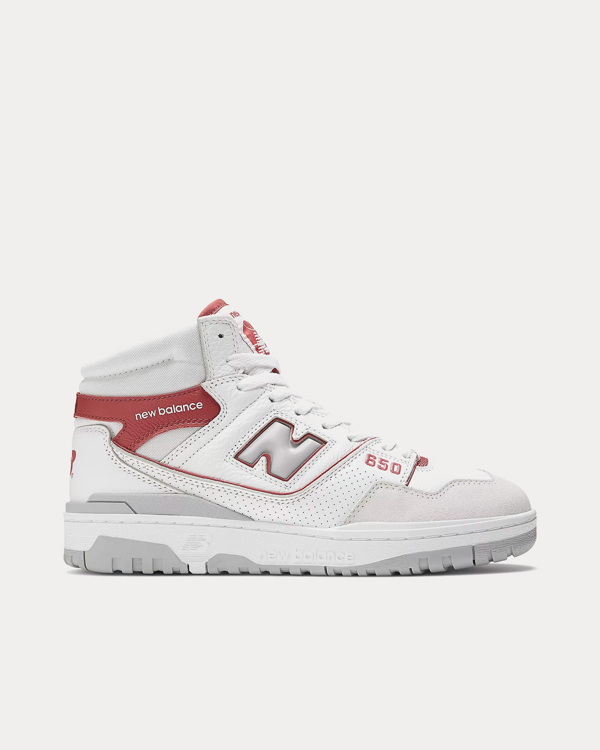 New Balance 650 White / Astro Dust / Angora High Top Sneakers - 1