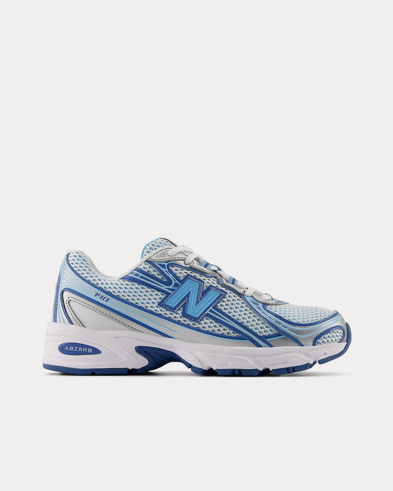 New Balance 740 Blue Agate / White / Sky Blue Low Top Sneakers - 1