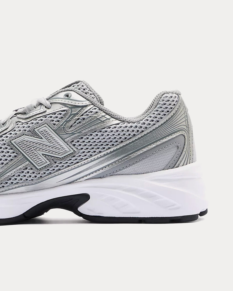 New Balance 740 Castlerock / Slate Gray / Silver Metallic Low Top Sneakers - 5