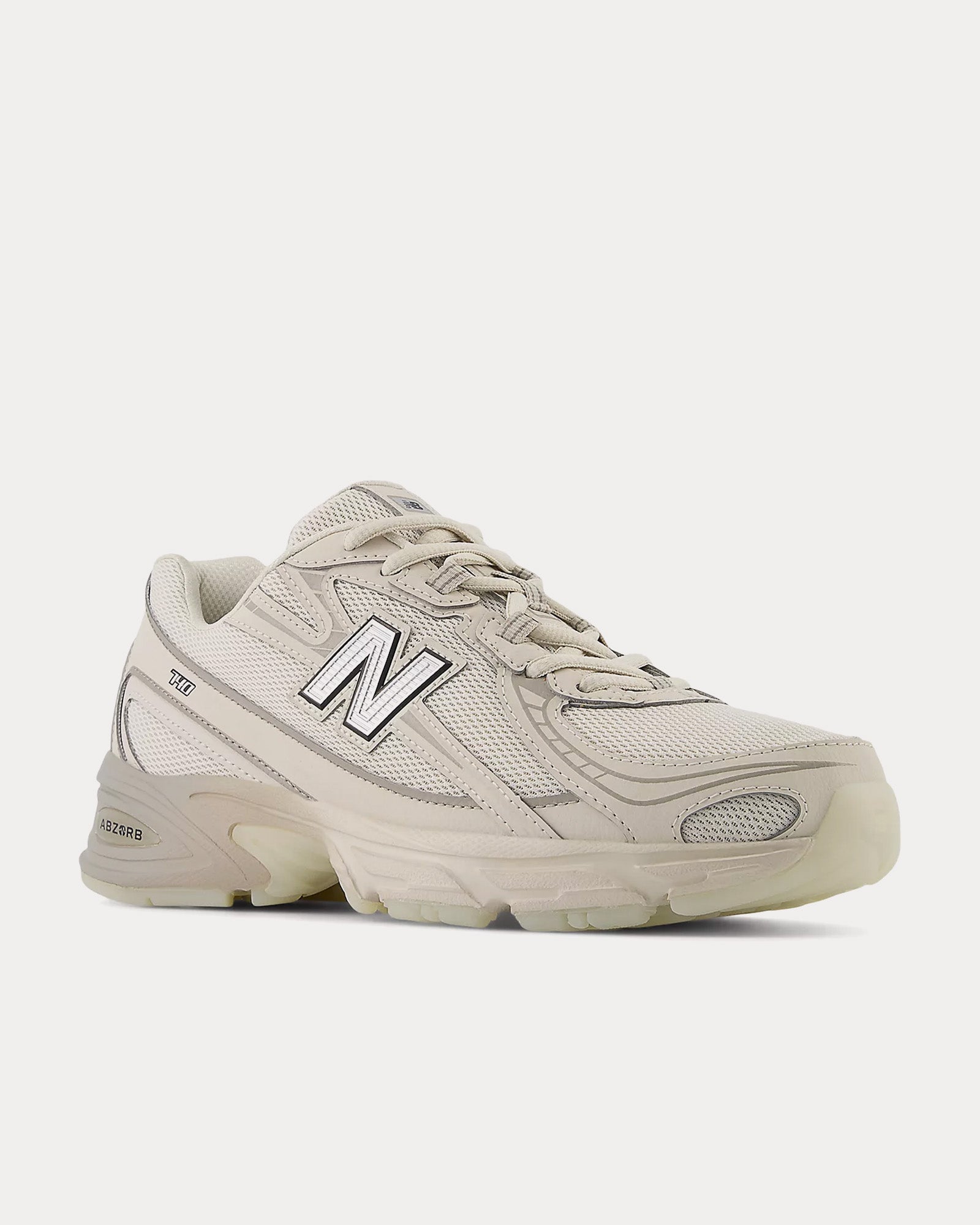 New Balance 740 Moonbeam / Arid Stone / Black Low Top Sneakers - 3