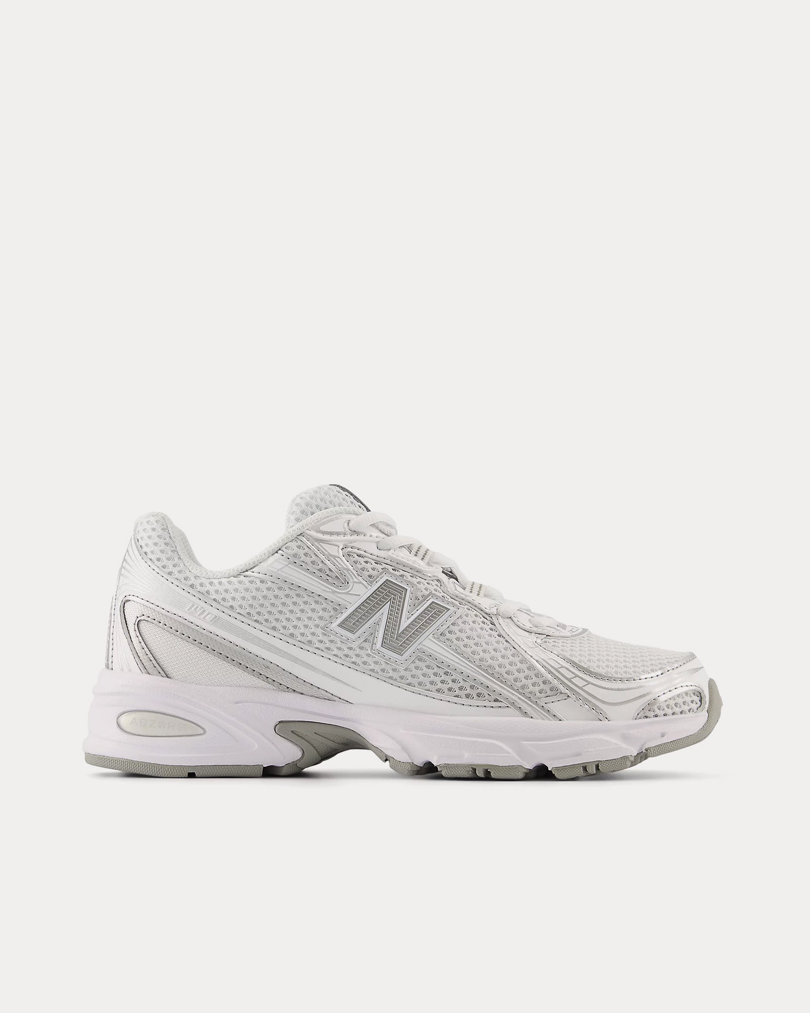 New Balance 740 White / Silver Metallic / Reflection Low Top Sneakers - 1