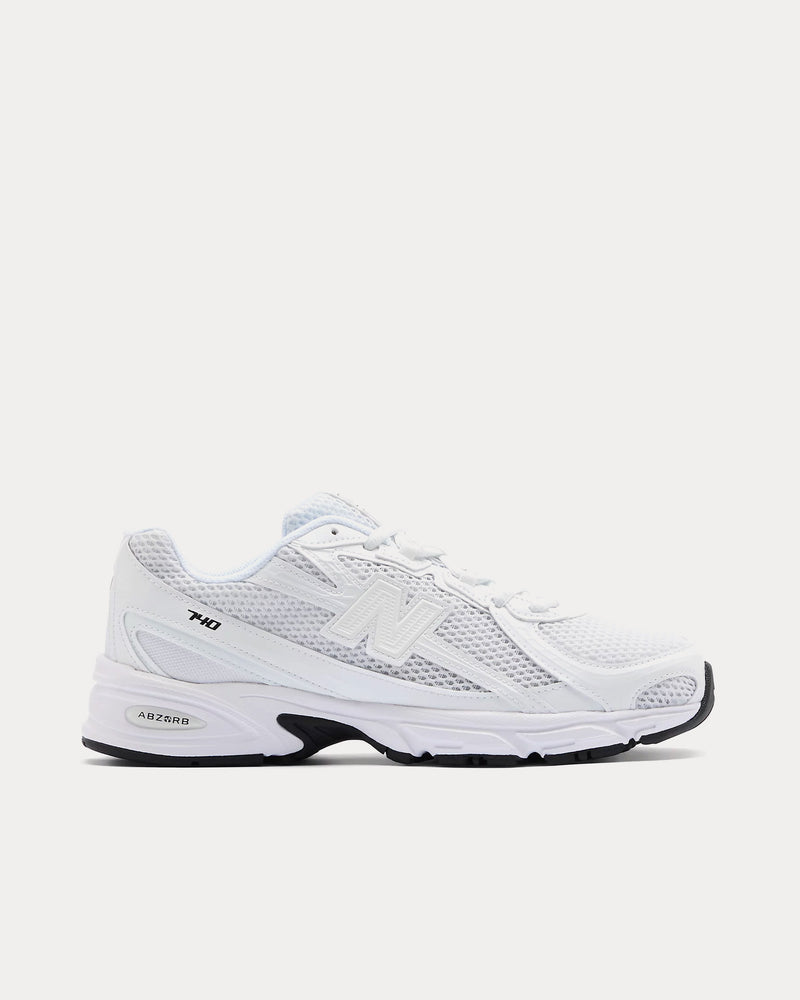 New Balance 740 NB White / Black Low Top Sneakers - 1