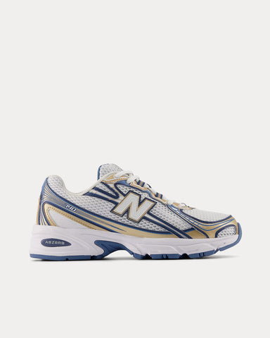 New Balance 740 Heron Blue / Vintage Indigo / Gold Metallic Low Top Sneakers