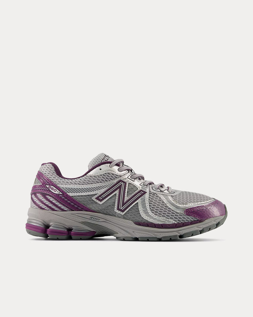 New Balance 860V2 Raincloud / Silver Metallic / Dusted Grape Low Top ...