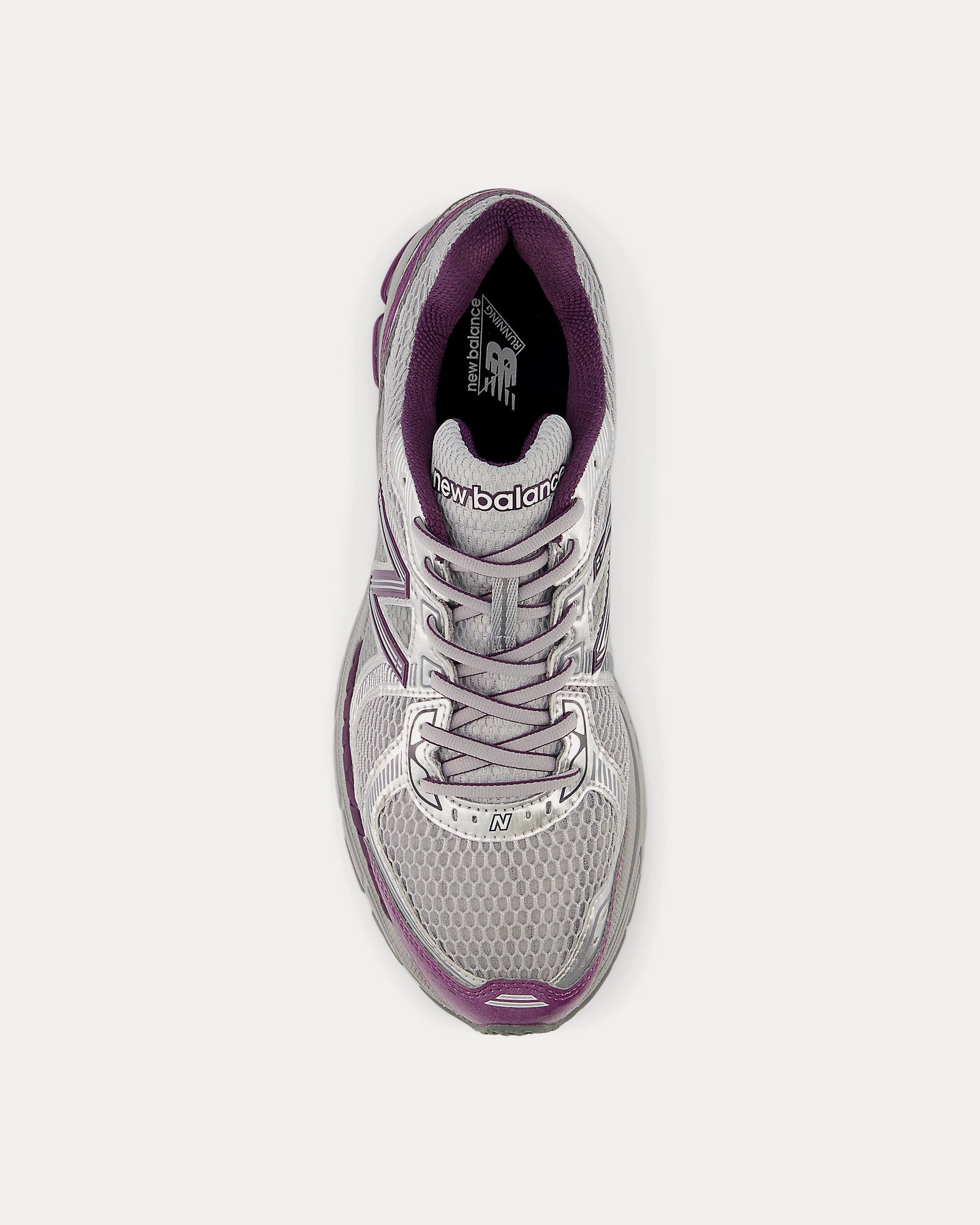 New Balance 860V2 Raincloud / Silver Metallic / Dusted Grape Low Top Sneakers - 2