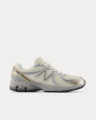 New Balance 860V2 Sea Salt / Gold Metallic / Harbor Grey Low Top Sneakers