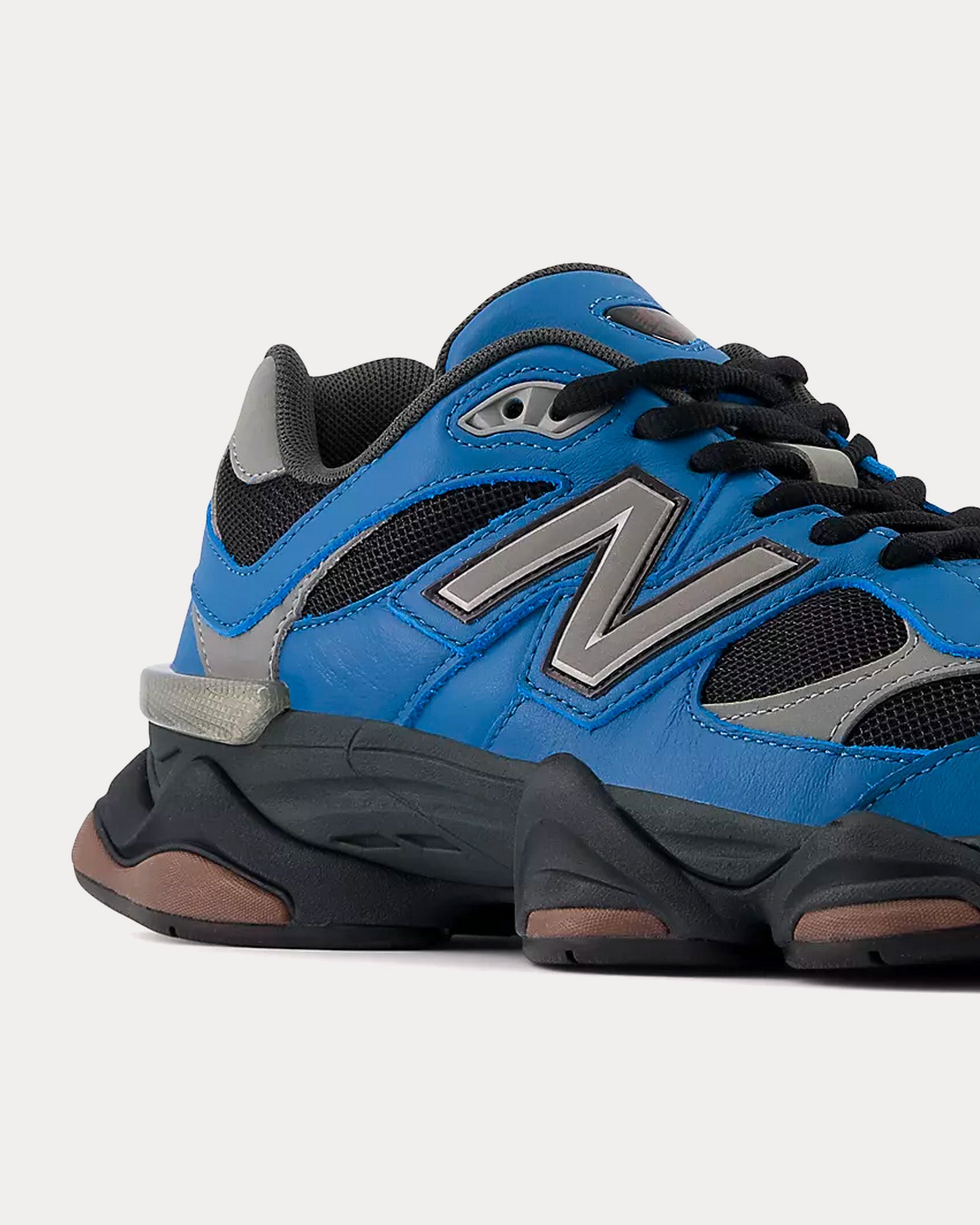 New Balance 9060 Blue Agate / Black / Rich Oak Low Top Sneakers - 3