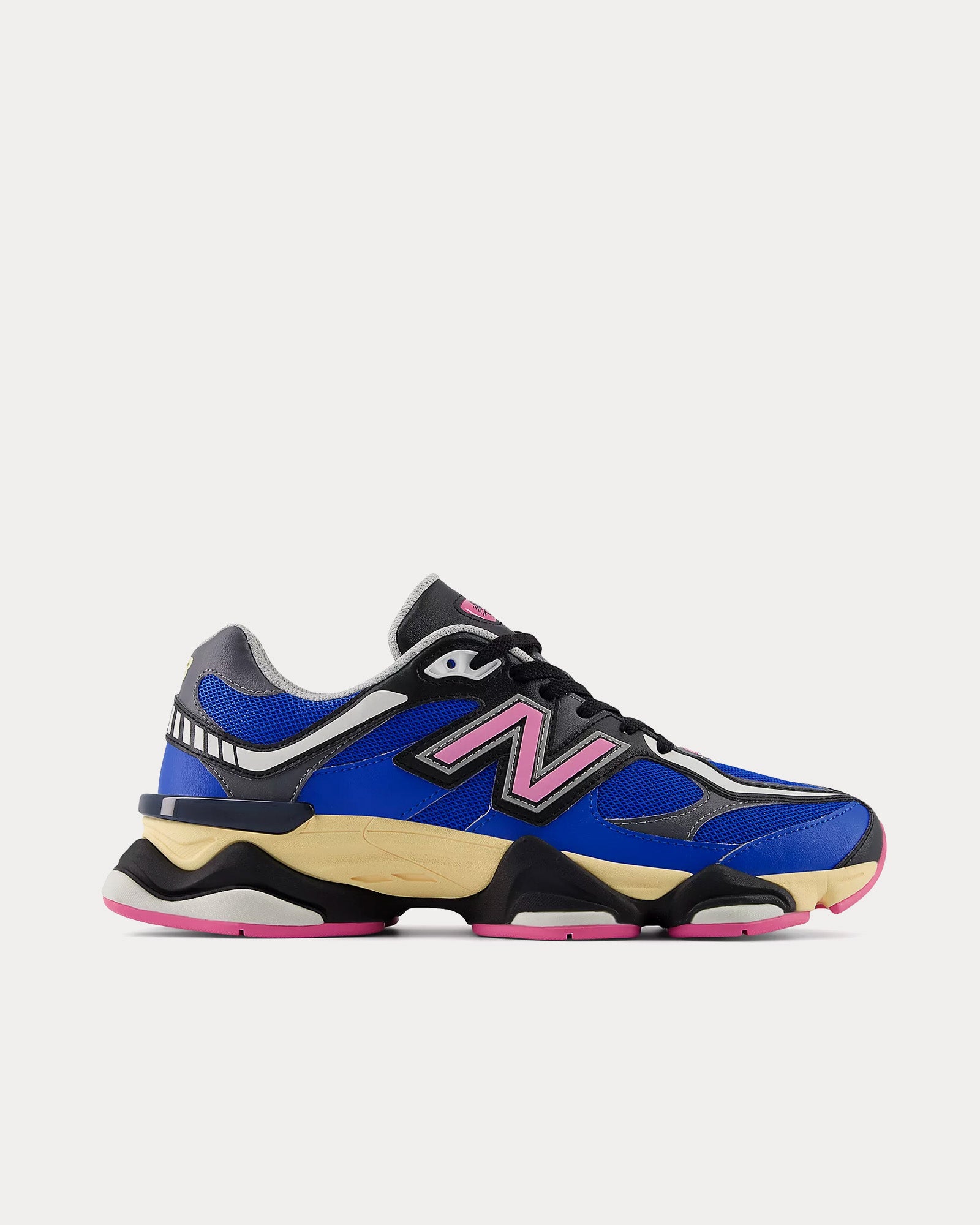 New Balance 9060 Blue Oasis / Real Pink / Washed Amber Low Top Sneakers - 1