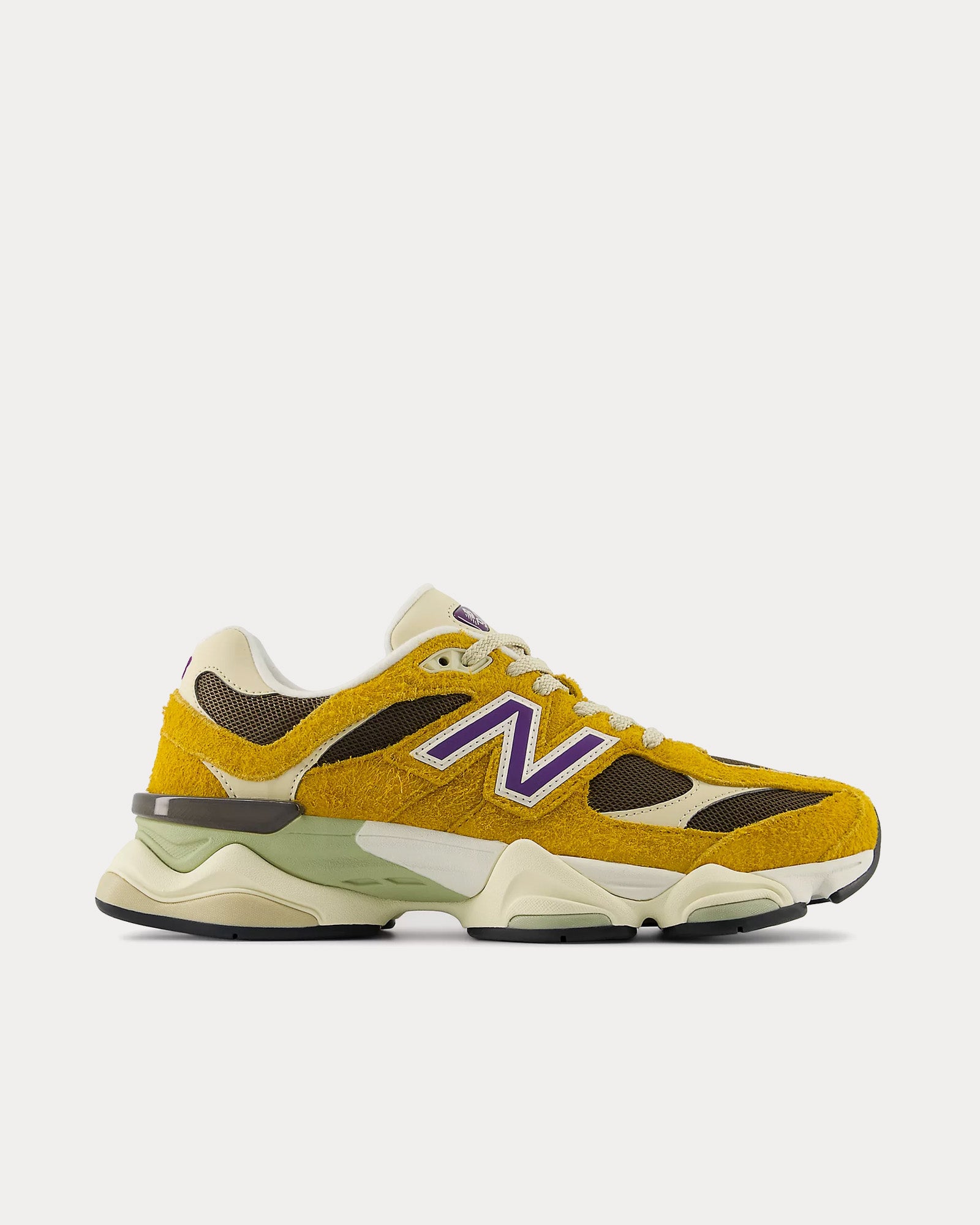 New Balance 9060 Butterscotch / Dark Mushroom / Concord Grape Low Top Sneakers - 1