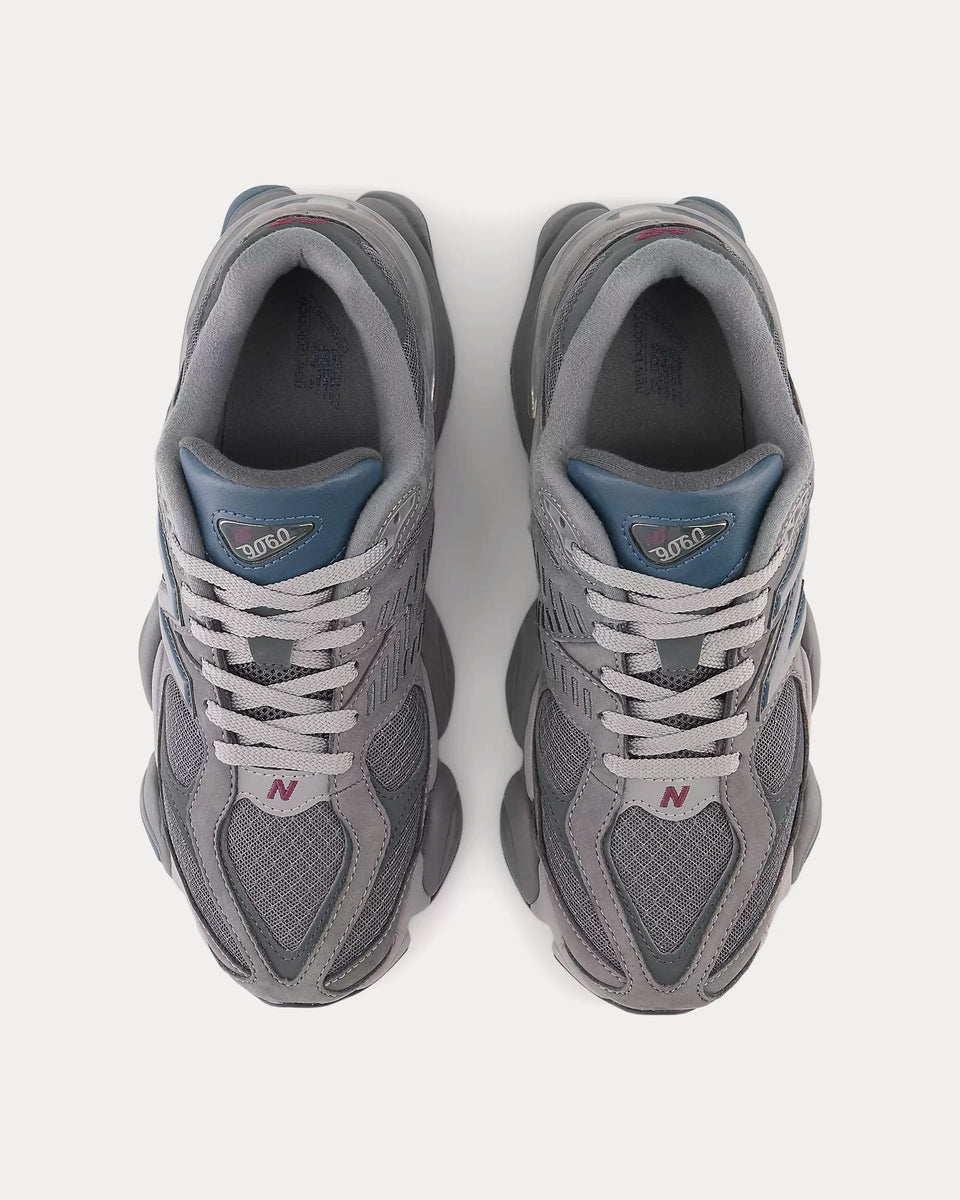 New Balance 9060 Castlerock / NB Navy / Silver Metallic Low Top ...