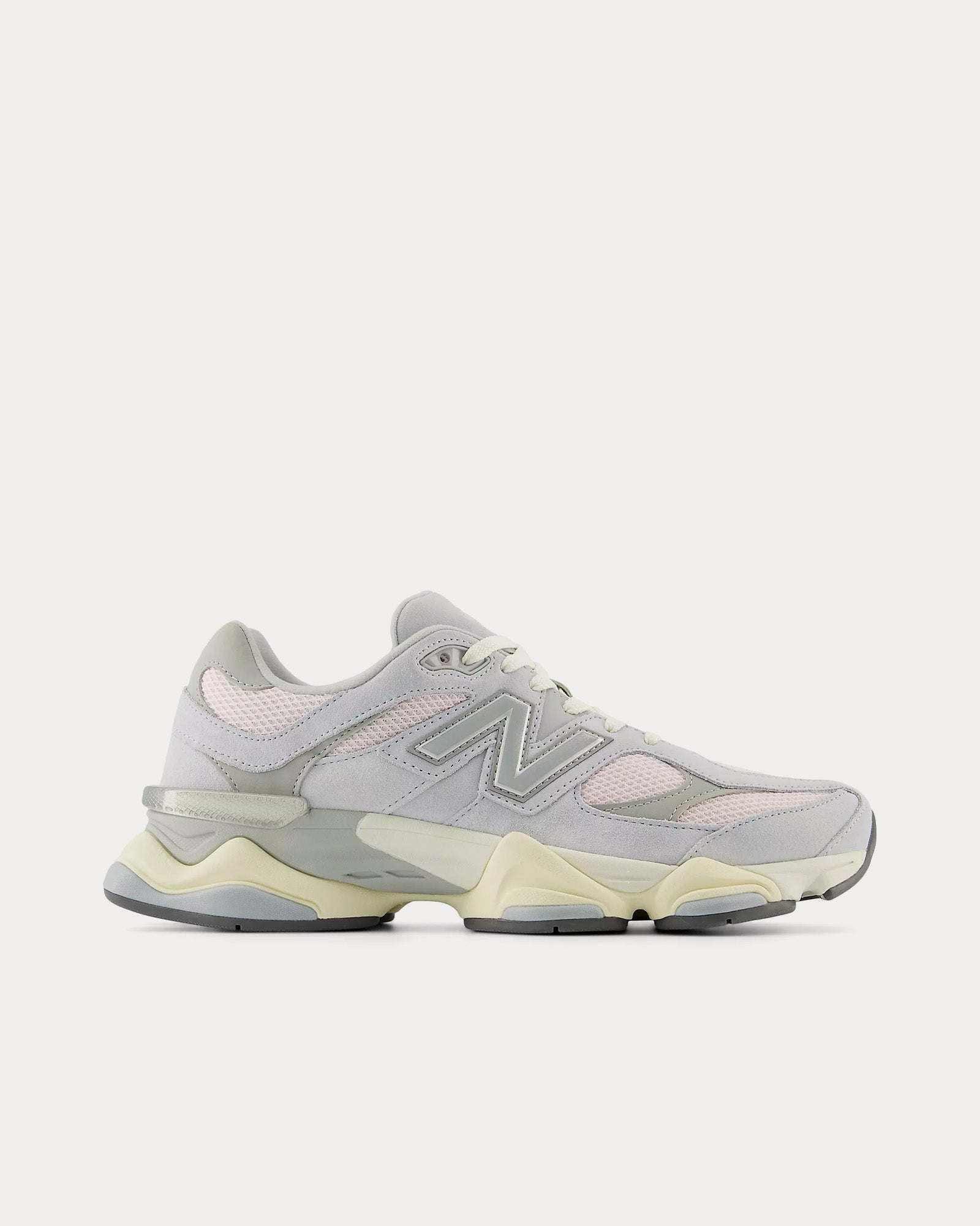 New Balance 9060 Granite / Pink Granite / Silver Metallic Low Top Sneakers - 1