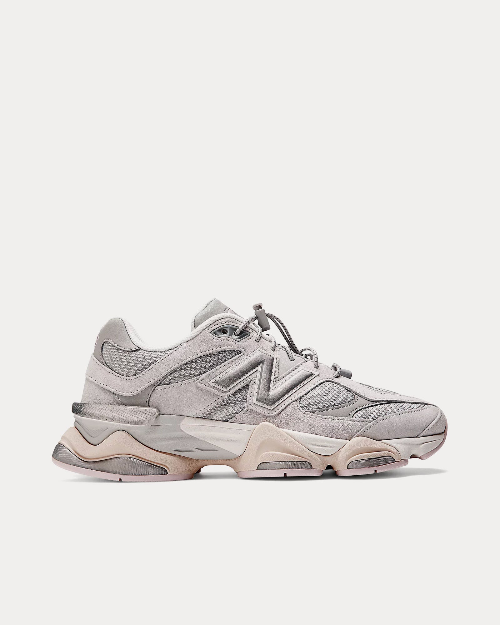 New Balance 9060 Grey Matter / Concrete / December Sky Low Top Sneakers - 1