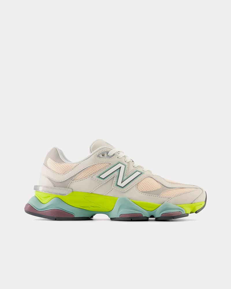 New Balance 9060 Moonbeam / Vintage Rose / Moonrock Low Top Sneakers - 1