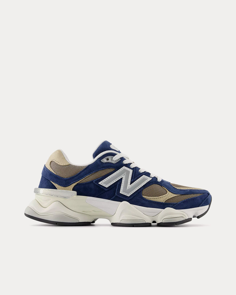 New Balance 9060 NB Navy / Mushroom / Incense Low Top Sneakers - 1