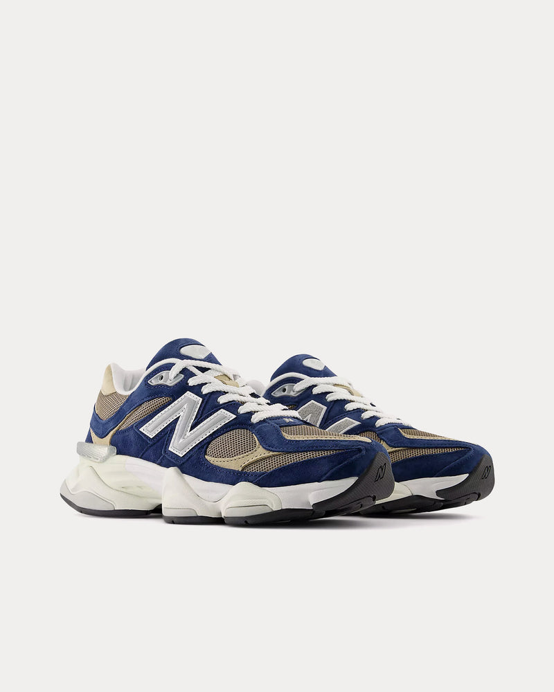 New Balance 9060 NB Navy / Mushroom / Incense Low Top Sneakers - 3