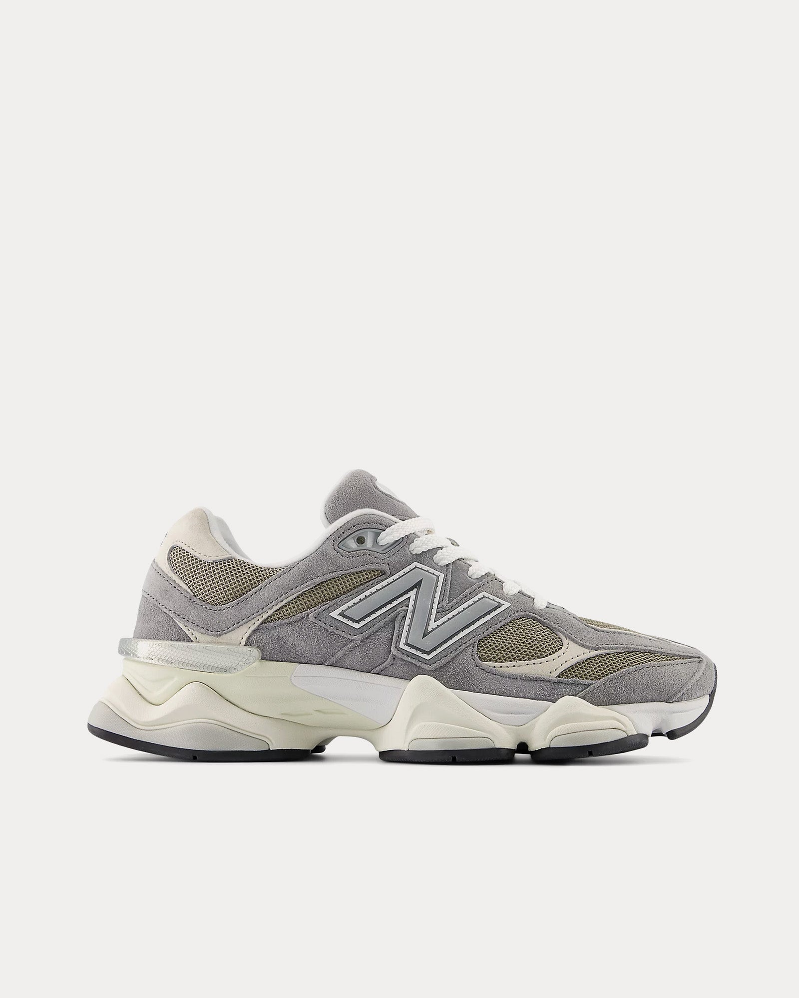 New Balance 9060 Slate Grey / Arid Stone / Timberwolf Low Top Sneakers - 1