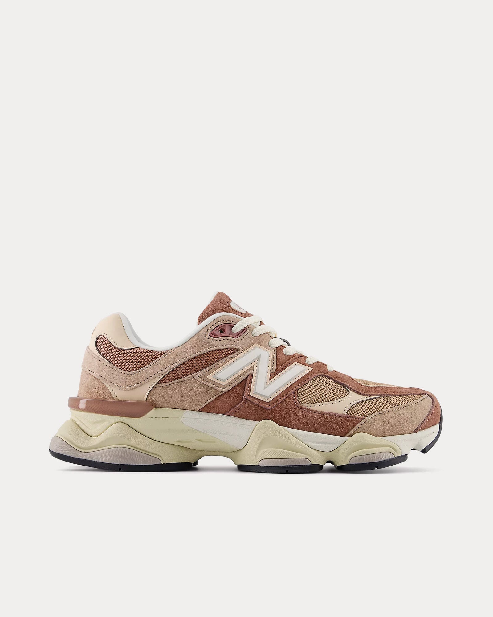 New Balance 9060 Sparrow / Flat Taupe / Vintage Rose Low Top Sneakers - 1