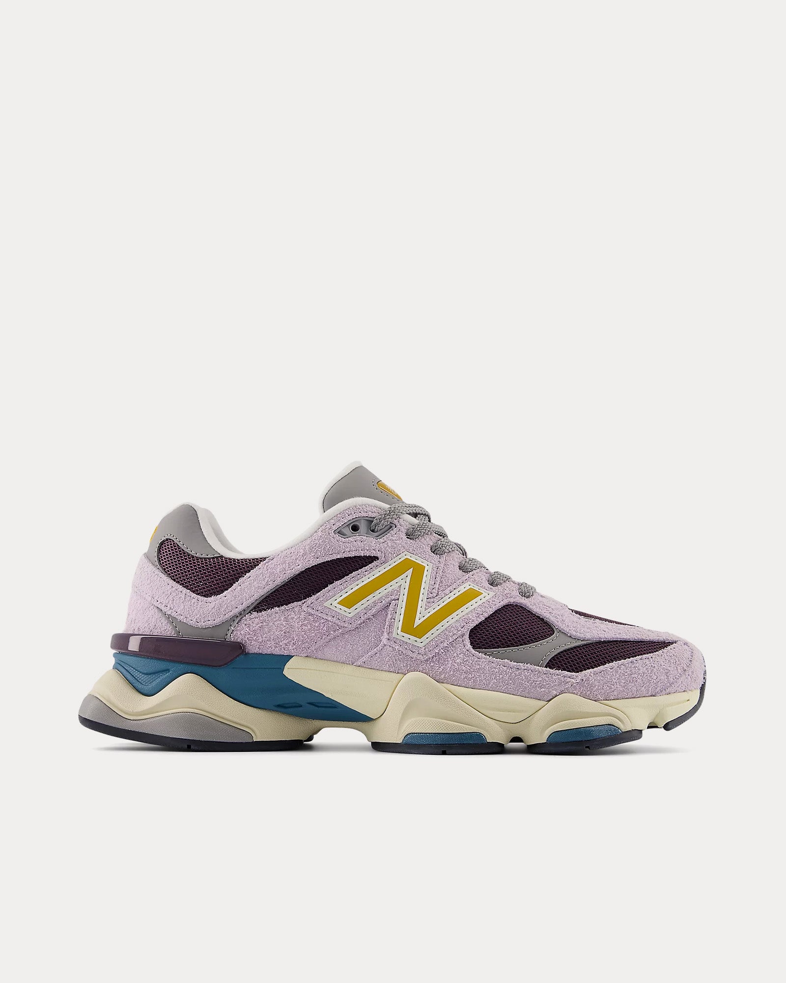 New Balance 9060 Taro / Plum Brown / Butterscotch Low Top Sneakers - 1