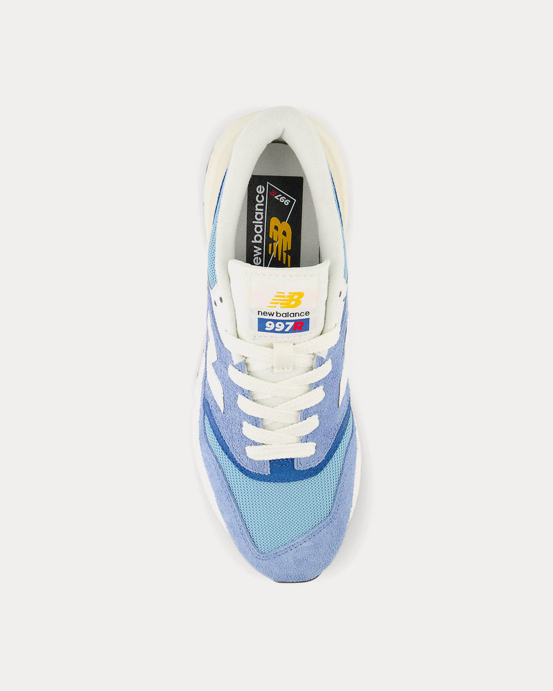 New Balance 997r Chrome Blue / Light Chrome Blue Low Top Sneakers - 2